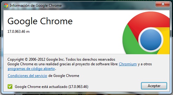 google chrome 17