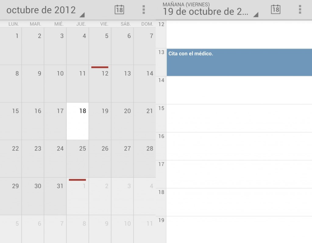 La aplicación oficial de Google Calendar, ya en Google Play | ADNFriki