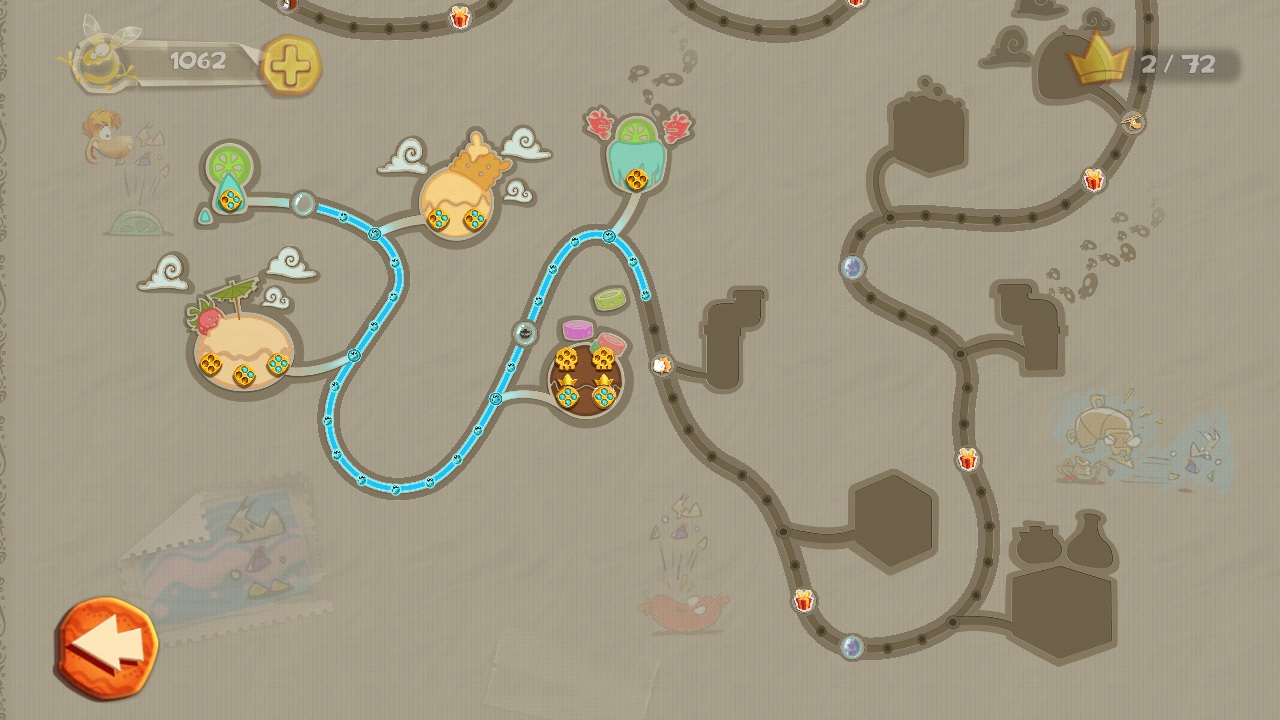 Rayman Fiesta Run Mapa