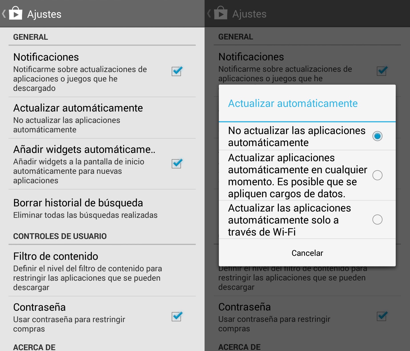Cómo desactivar las actualizaciones automáticas de apps y juegos ...
